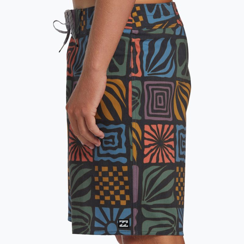 Pantaloni scurți de baie Billabong Good Times Pro pentru bărbați multicolor 6