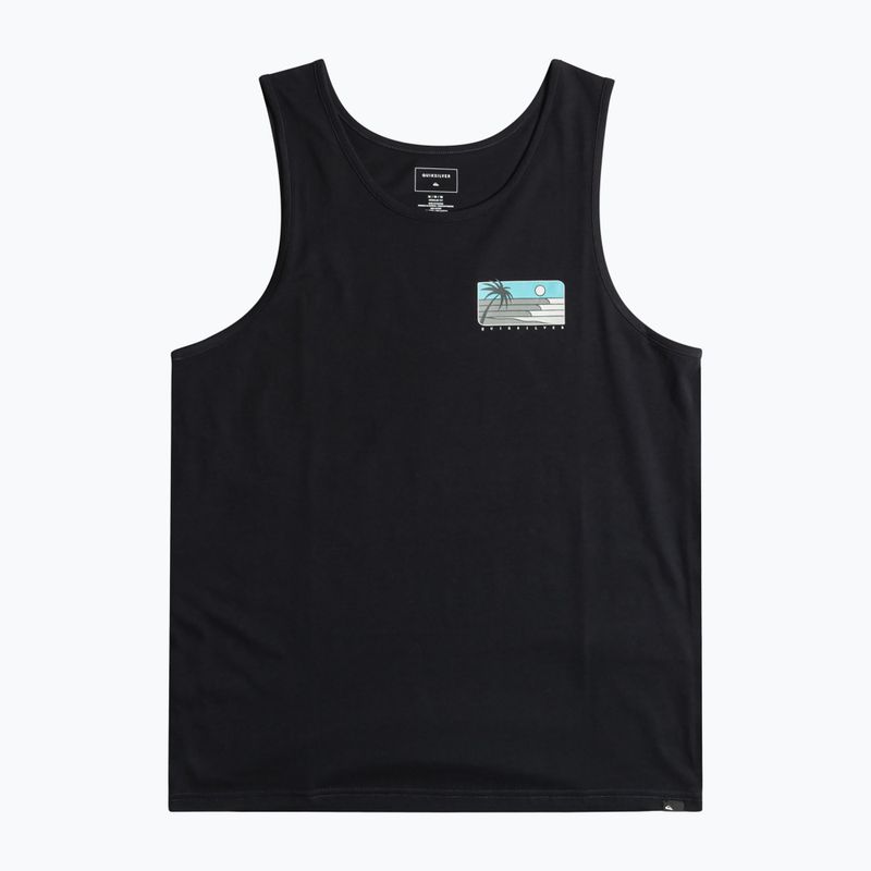 Quiksilver bărbați Line Up Tank top negru