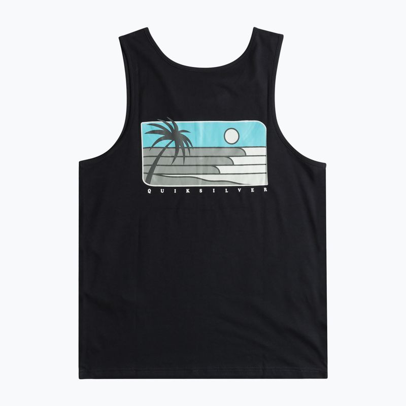 Quiksilver bărbați Line Up Tank top negru 2