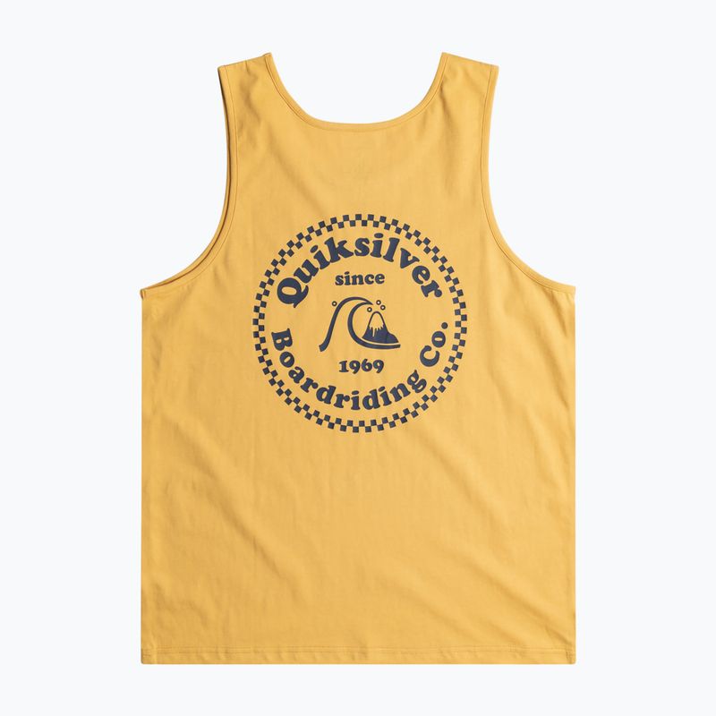 Quiksilver pentru bărbați Fast Is Fast Tank top ocru 2