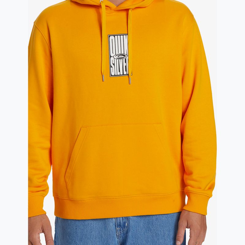 Hanorac pentru bărbați Quiksilver Saturn Hoodie radiant yellow 4