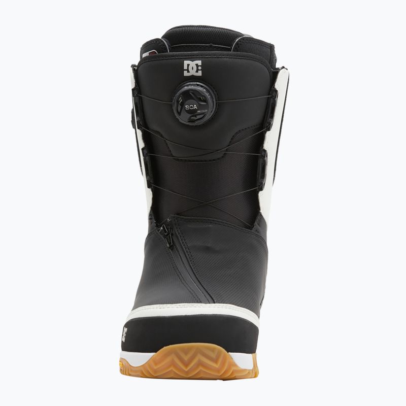 Ghete de snowboard pentru bărbați DC Transcend black/camel 4