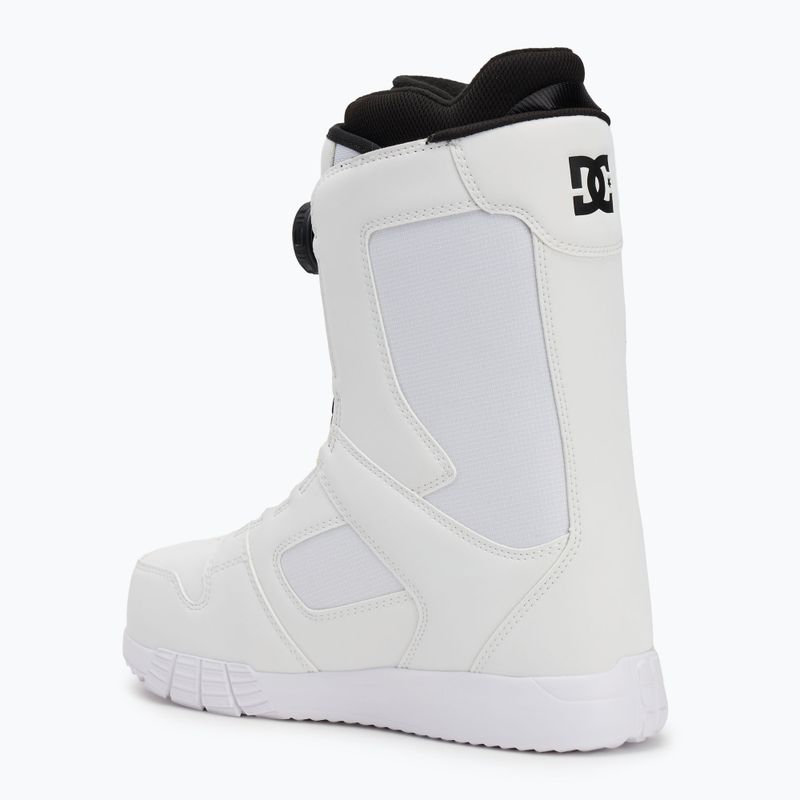 Ghete de snowboard pentru femei DC white/white 2