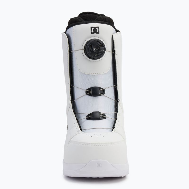 Ghete de snowboard pentru femei DC white/white 3