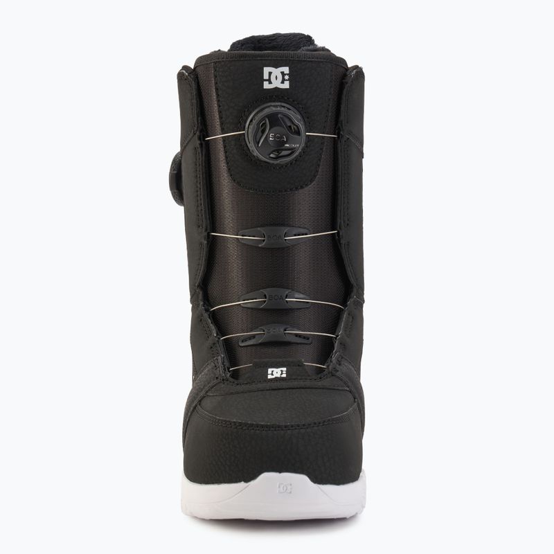 Ghete de snowboard pentru femei  DC Lotus black/white/black 3