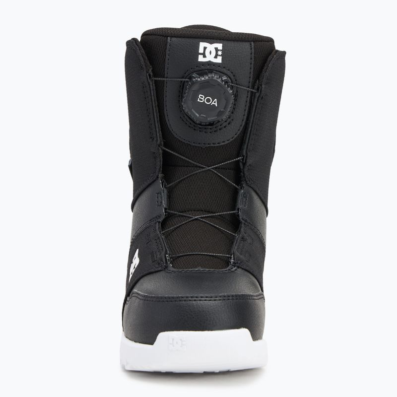 Ghete de snowboard pentru copii DC Youth Scout black/black/white 3