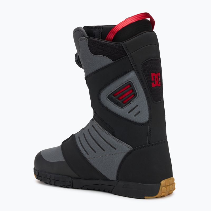 Ghete de snowboard pentru bărbați DC Judge black/grey/red 2