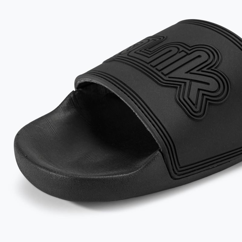 Quiksilver bărbați Rivi Wordmark Slide II flip-flops negru 4 7