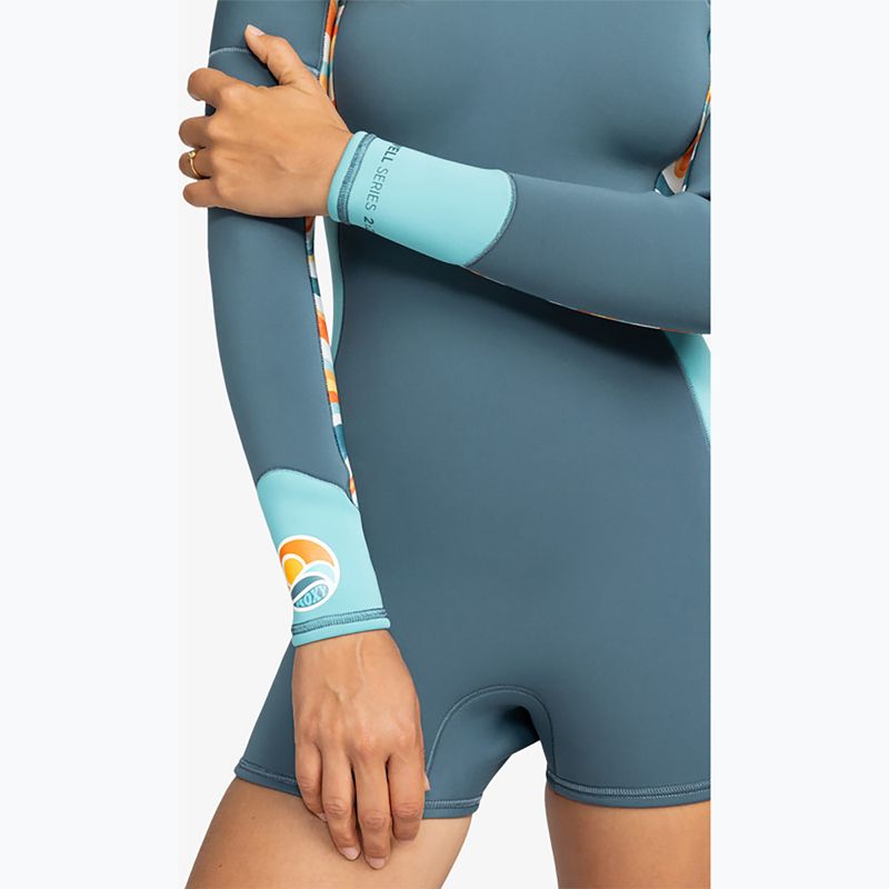 Spumă de înot pentru femei ROXY 2.0 Swell Series Back Zip starglazer 6