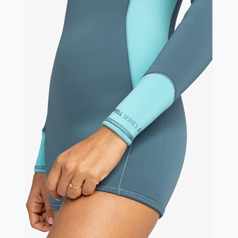Spumă de înot pentru femei ROXY 2.0 Swell Series Back Zip starglazer 7