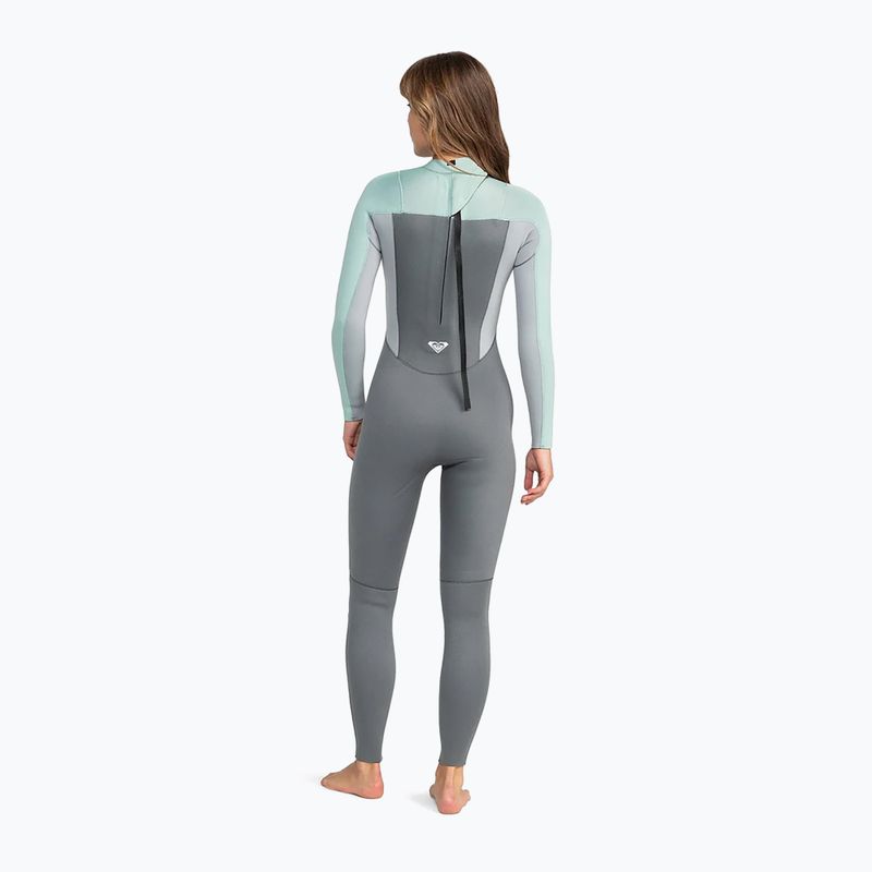 Costum de înot pentru femei ROXY 4/3 mm Prologue Back Zip GBS Wetsuit ice green 2