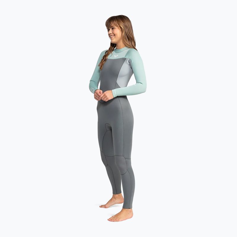 Costum de înot pentru femei ROXY 4/3 mm Prologue Back Zip GBS Wetsuit ice green 3