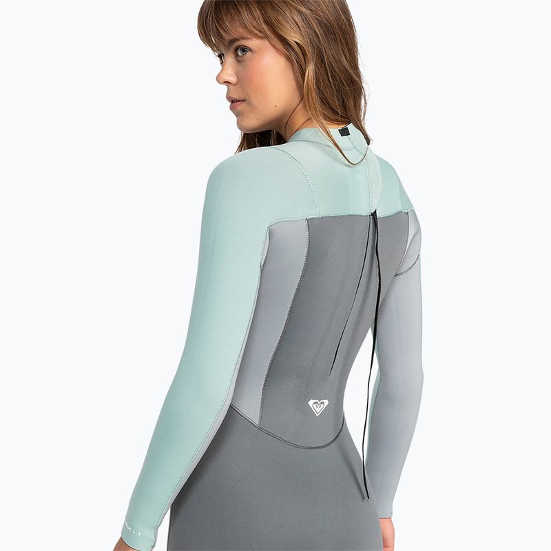 Costum de înot pentru femei ROXY 4/3 mm Prologue Back Zip GBS Wetsuit ice green 6