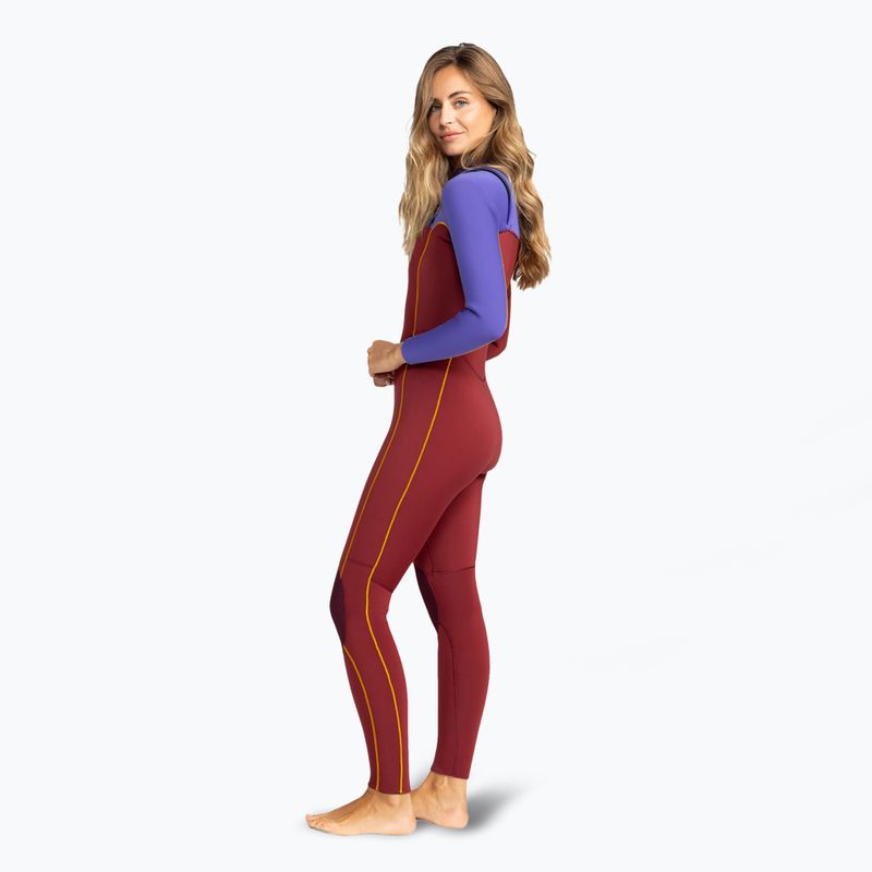 Spumă de înot pentru femei  ROXY 4/3 Rise Chest Zip GBS pomegranate 3