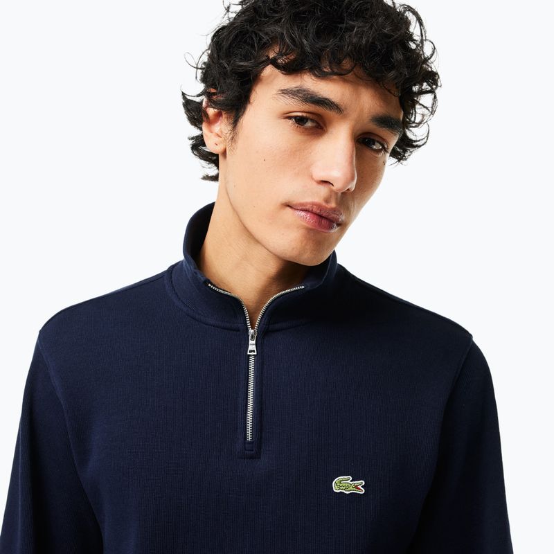 Hanorac pentru bărbați Lacoste SH1927 166 albastru marin 4
