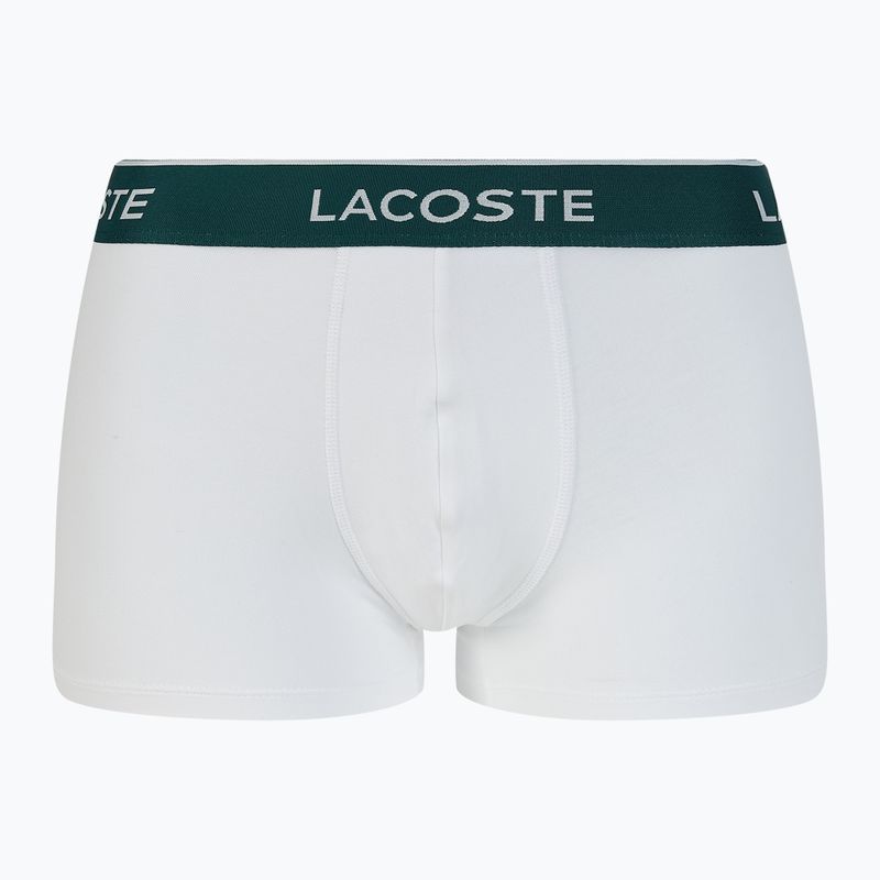 Lacoste boxeri 5H3389 NUA 3 perechi negru/alb/argintiu chinezesc 5