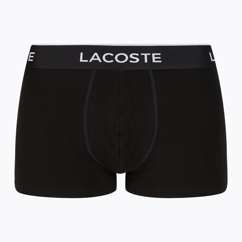 Lacoste boxeri 5H3389 NUA 3 perechi negru/alb/argintiu chinezesc 8