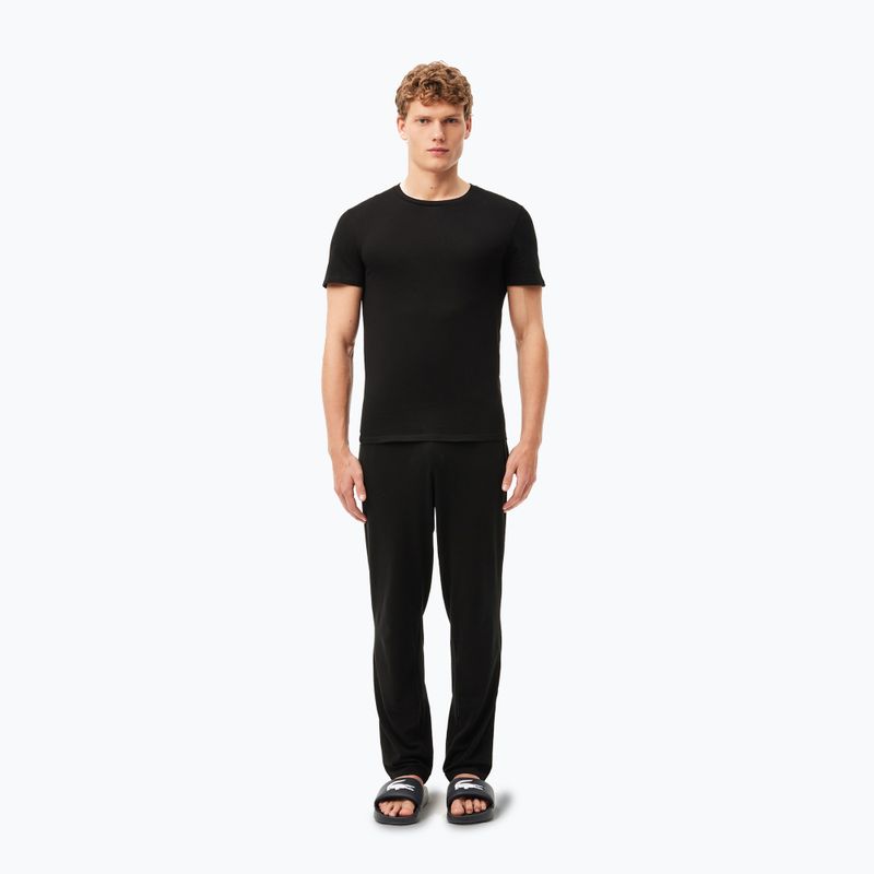 Tricou pentru bărbați Lacoste TH3321 3 szt. black 3