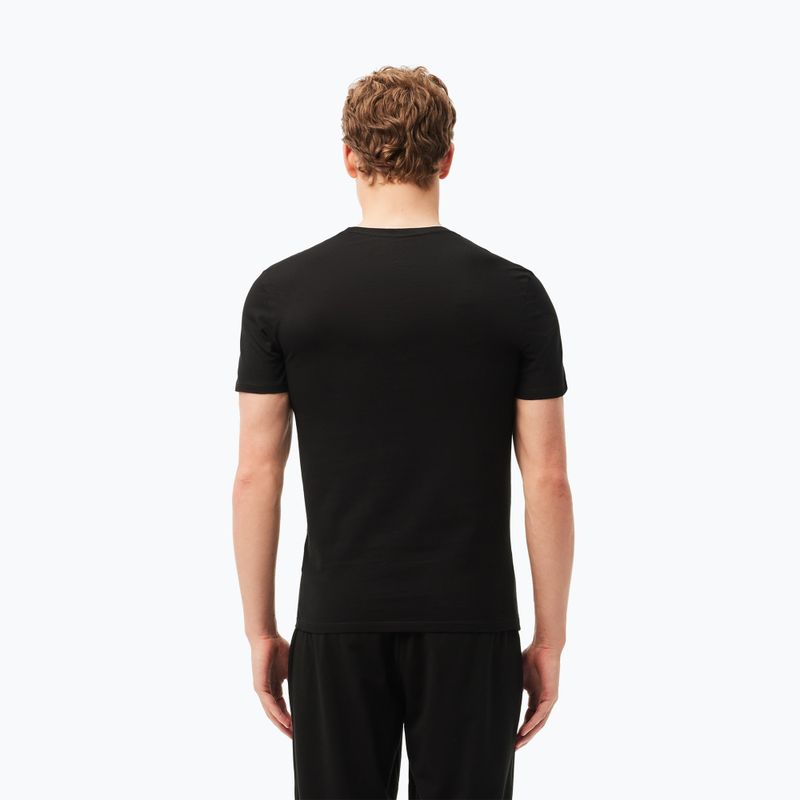 Tricou pentru bărbați Lacoste TH3321 3 szt. black 4