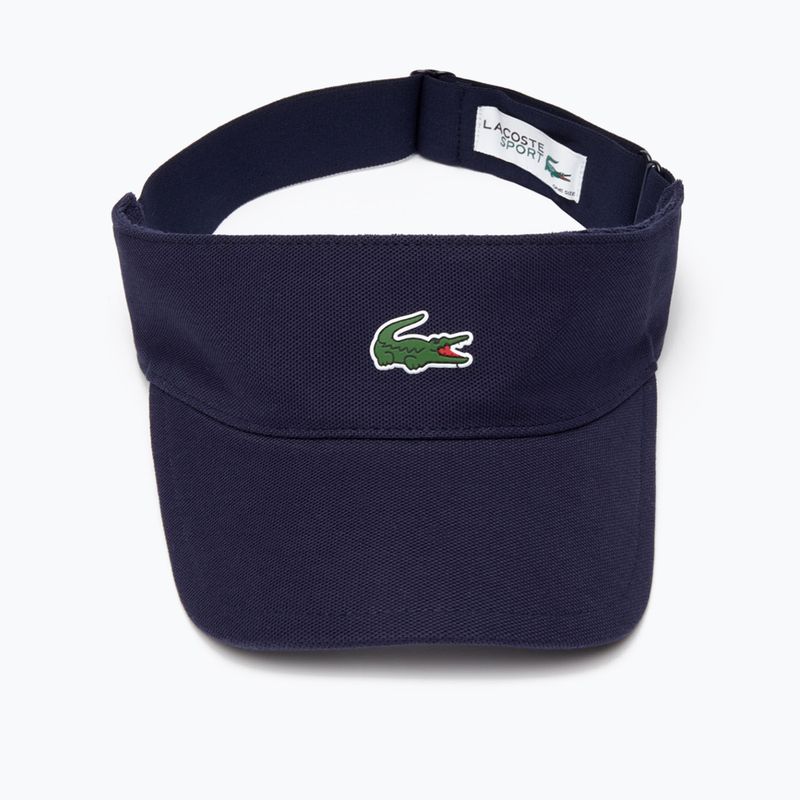 Vizieră de tenis Lacoste 166 albastru marin RK3592 8