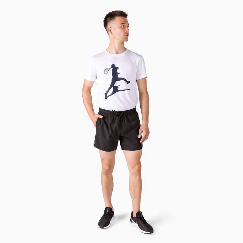 Pantaloni scurți de baie pentru bărbați Lacoste MH6270 DY4 negru 2