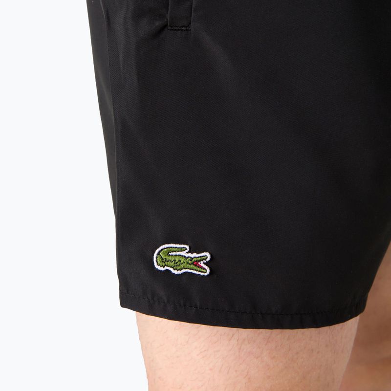 Pantaloni scurți de baie pentru bărbați Lacoste MH6270 DY4 negru 4