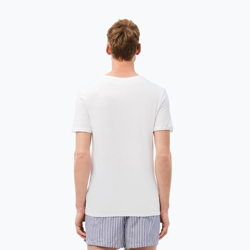 Tricou pentru bărbați Lacoste TH3374 3-pak white 3