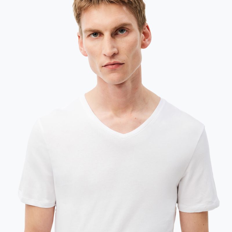 Tricou pentru bărbați Lacoste TH3374 3-pak white 4