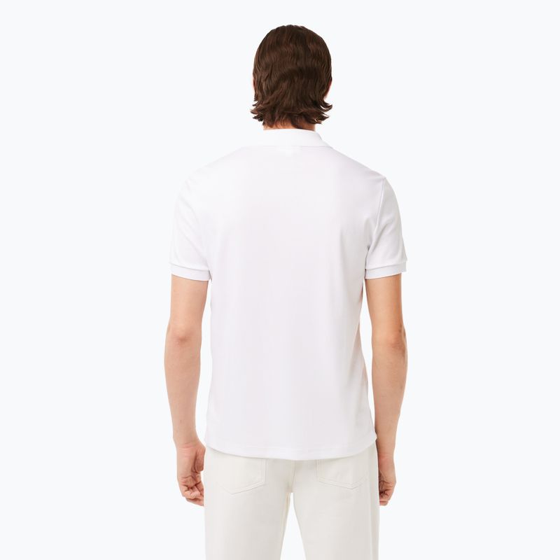 Tricou polo pentru bărbați Lacoste DH2050 white 2