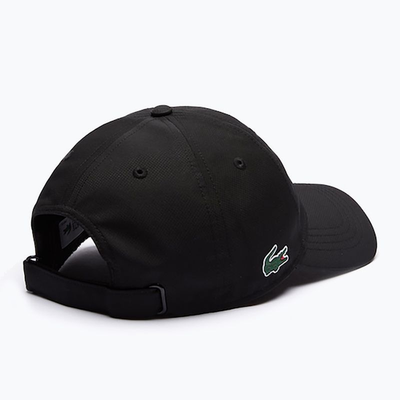 Șapcă Lacoste neagră RK2662 6