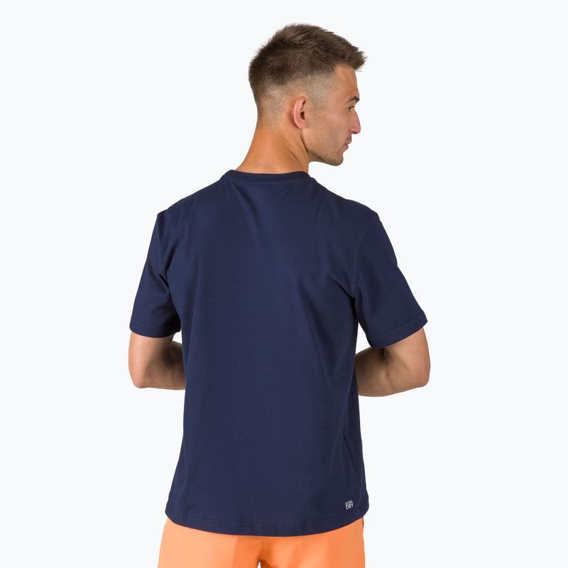 Tricou Lacoste pentru bărbați, albastru marin TH7618 4