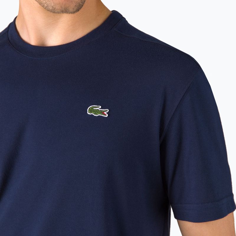 Tricou Lacoste pentru bărbați, albastru marin TH7618 5