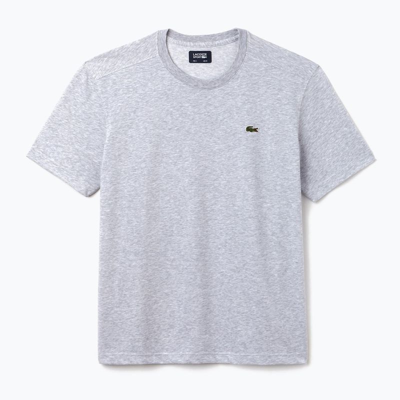 Cămașă de tenis pentru bărbați Lacoste TH7618 CCA Silver TH7618