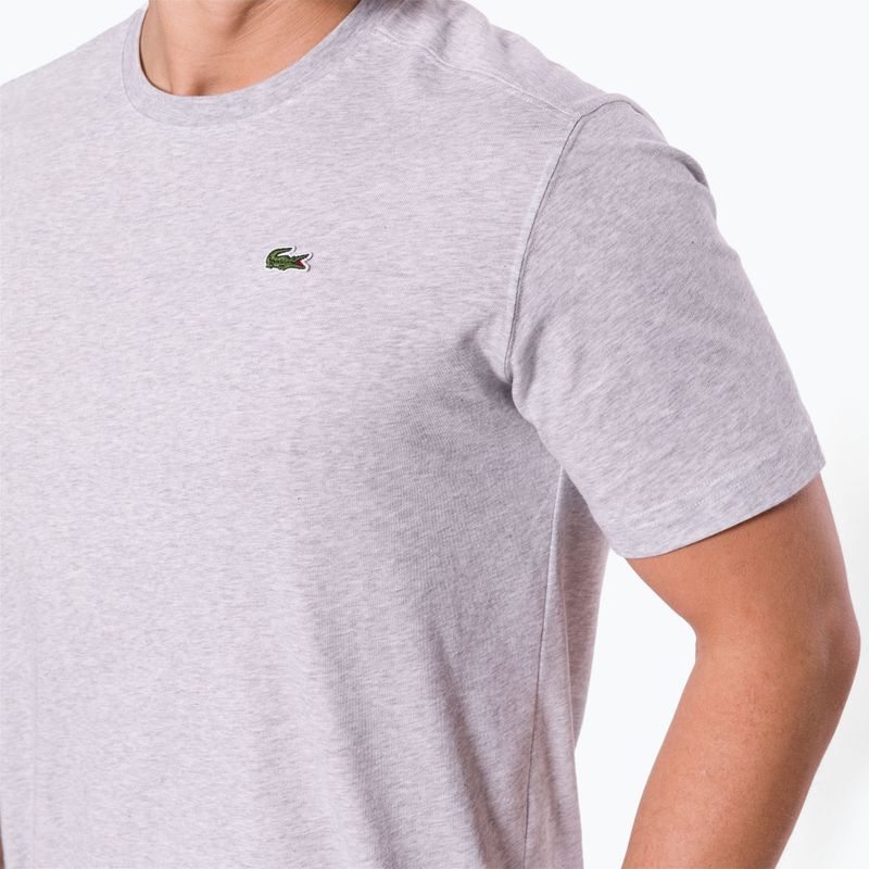 Cămașă de tenis pentru bărbați Lacoste TH7618 CCA Silver TH7618 5