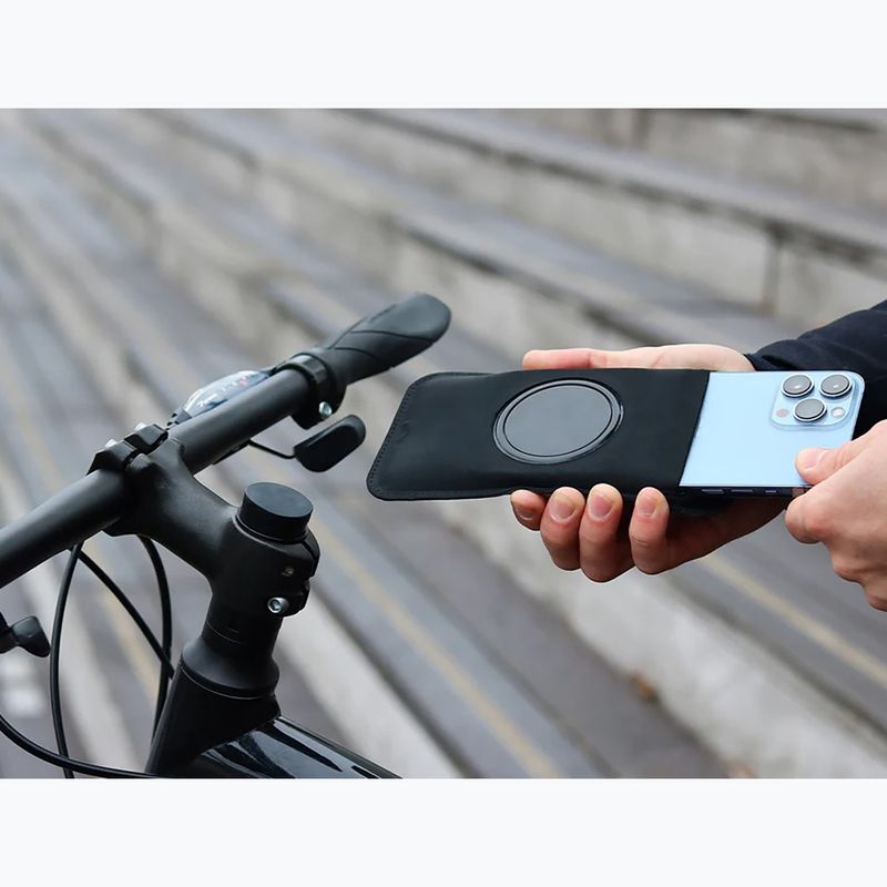 Suport de bicicletă cu husă pentru telefon Shapeheart Stem 6