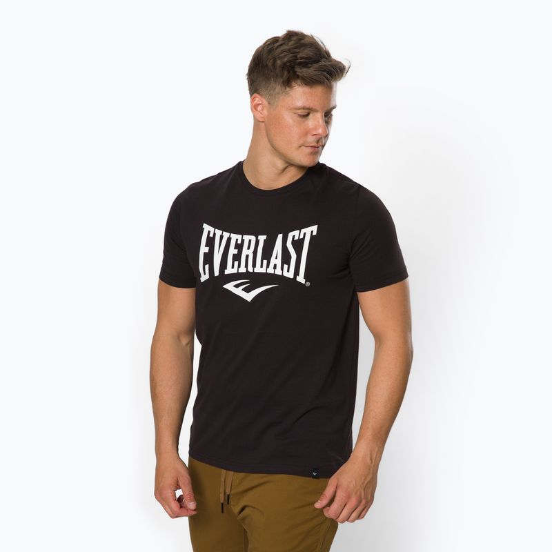 Tricou de antrenament pentru bărbați EVERLAST Russel negru 807580-60