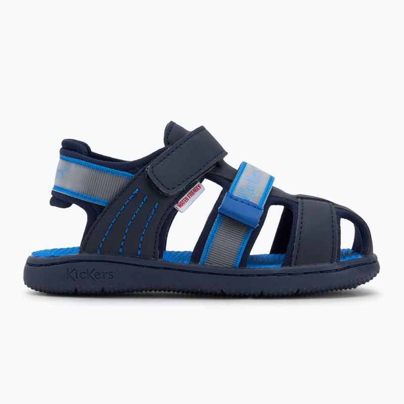Sandale pentru copii Kickers Kickbeachou navy 2