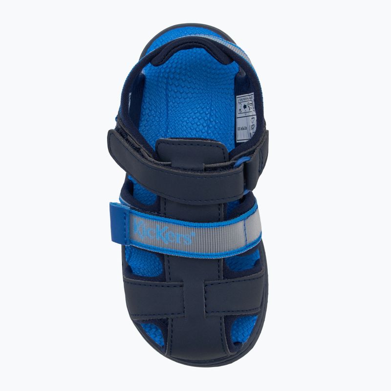 Sandale pentru copii Kickers Kickbeachou navy 5