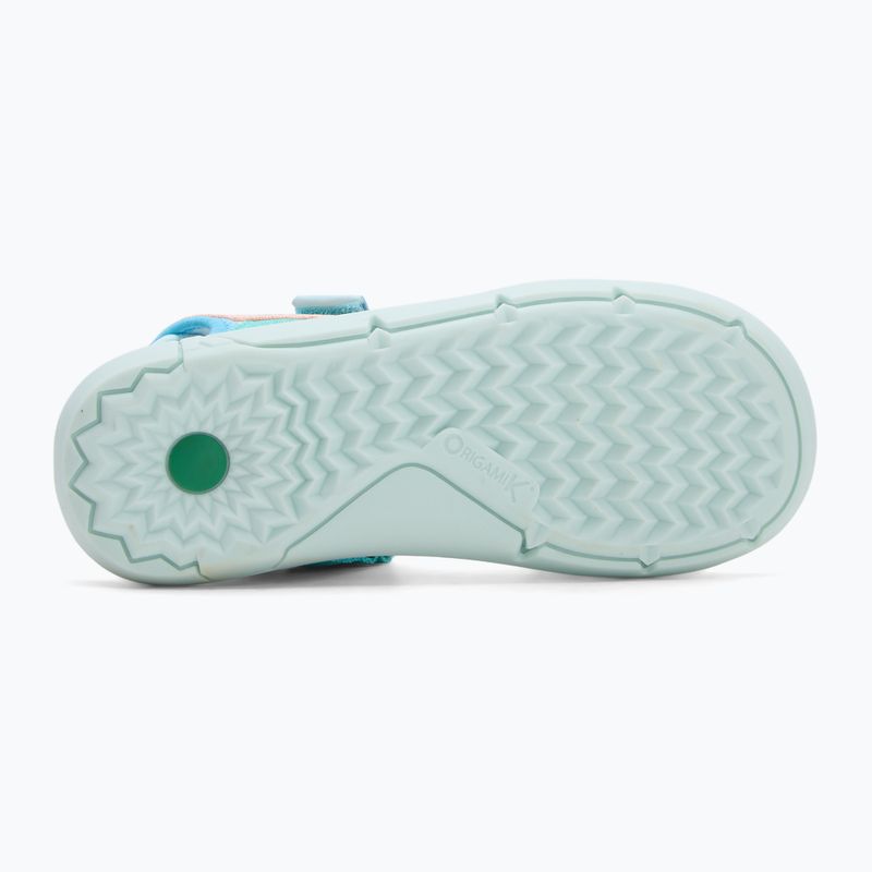 Sandale pentru copii Kickers Kickjune blue/coral pink/green 4