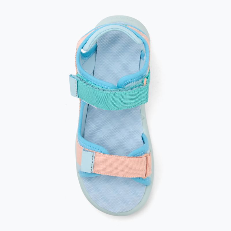 Sandale pentru copii Kickers Kickjune blue/coral pink/green 5