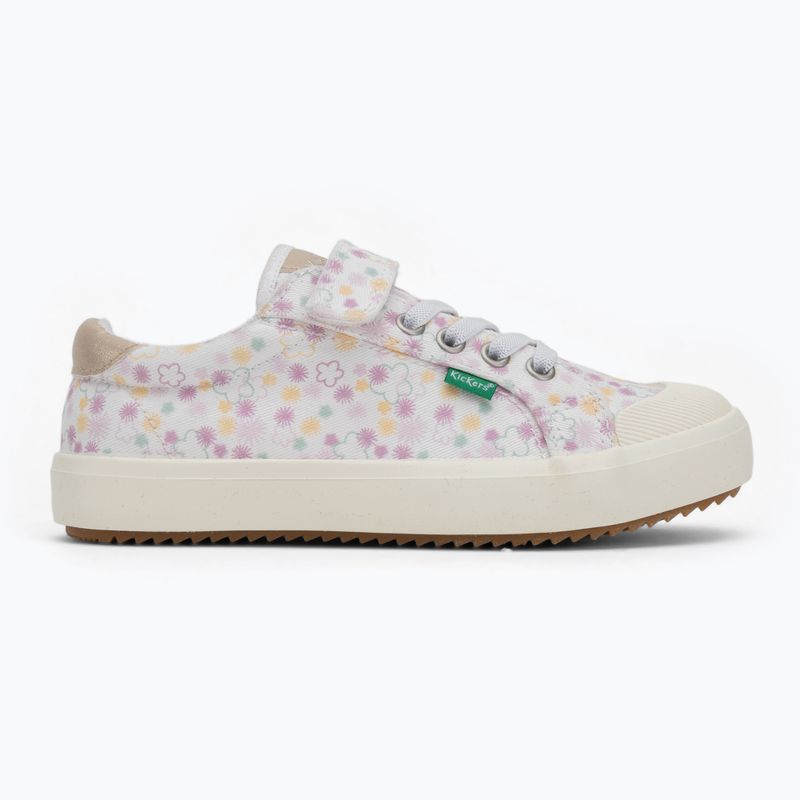 Încălțăminte pentru copii Kickers Kickgoldi white/print festi summer 2