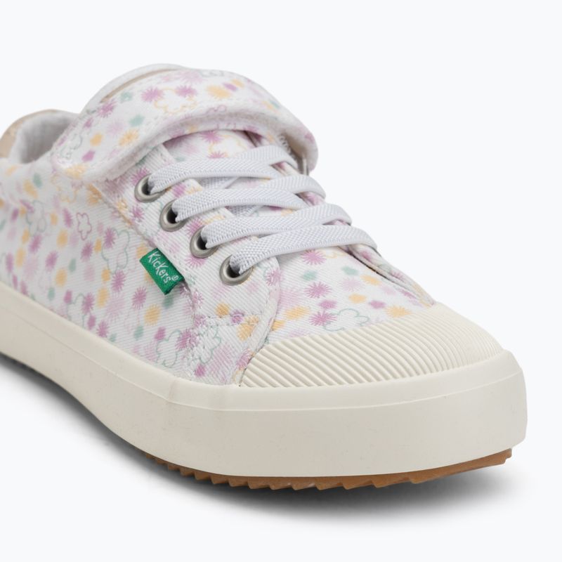 Încălțăminte pentru copii Kickers Kickgoldi white/print festi summer 7