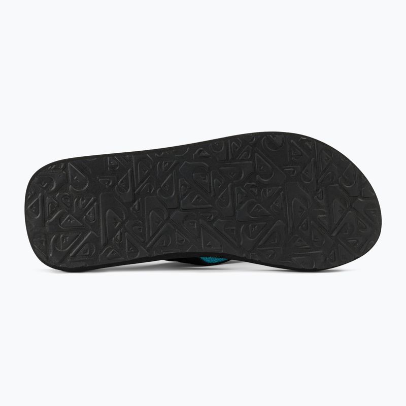 Papuci pentru bărbați Quiksilver Molokai Layback II white / black / blue 4