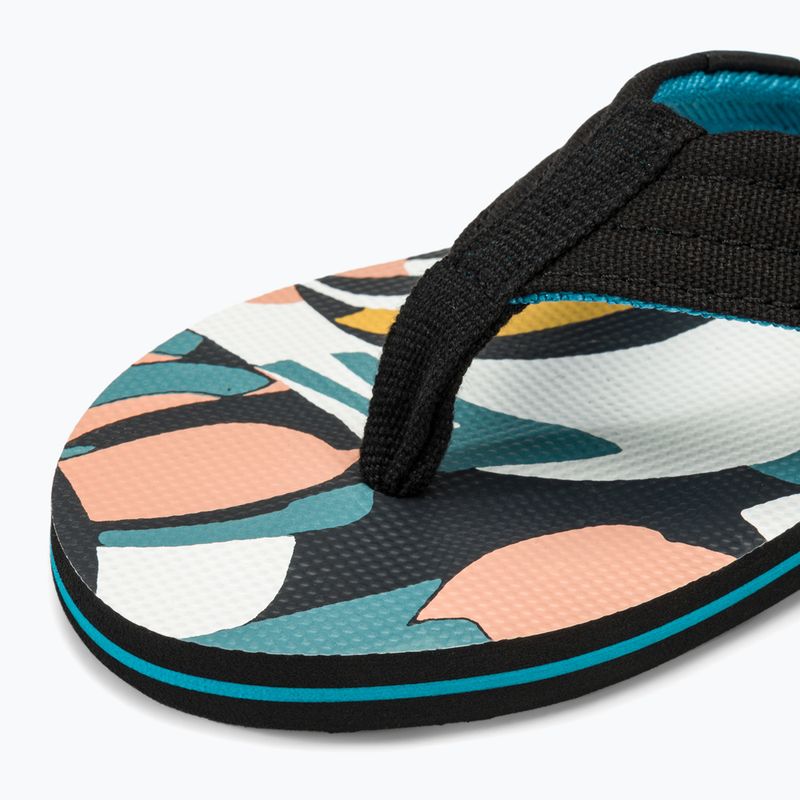 Papuci pentru bărbați Quiksilver Molokai Layback II white / black / blue 7