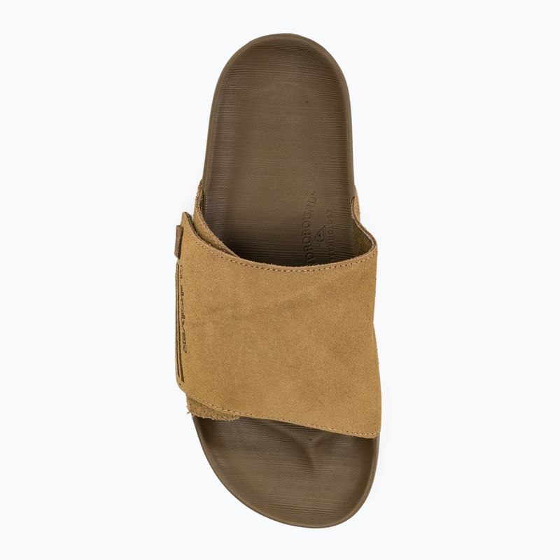 Quiksilver Rivi Suede - șlapi pentru bărbați - maro 1 5