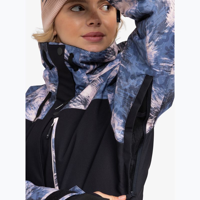 Geacă de snowboard pentru femei  ROXY Dawnrae Parka wild wind darknight 5