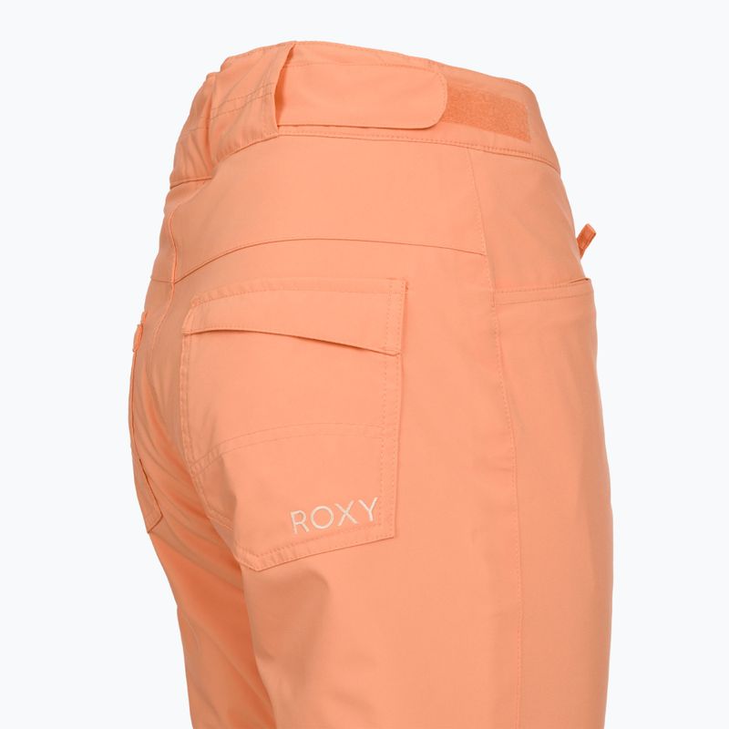 Pantaloni de snowboard pentru femei ROXY Backyard peach pink 9
