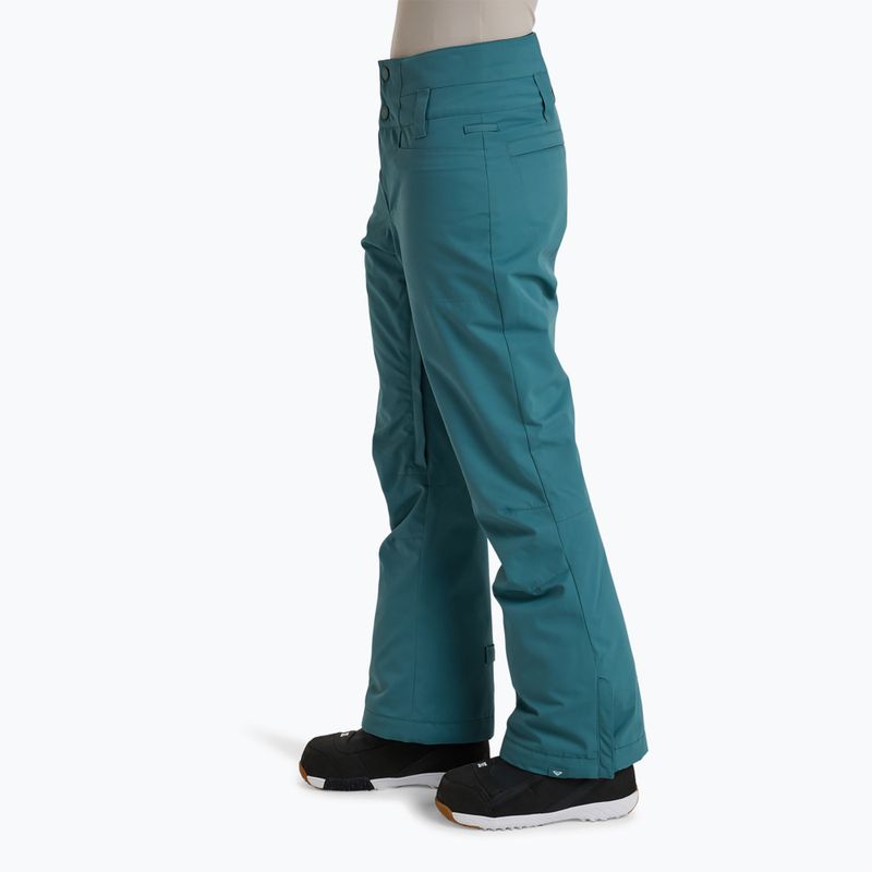 Pantaloni de snowboard pentru femei ROXY Diversion sea pine 4