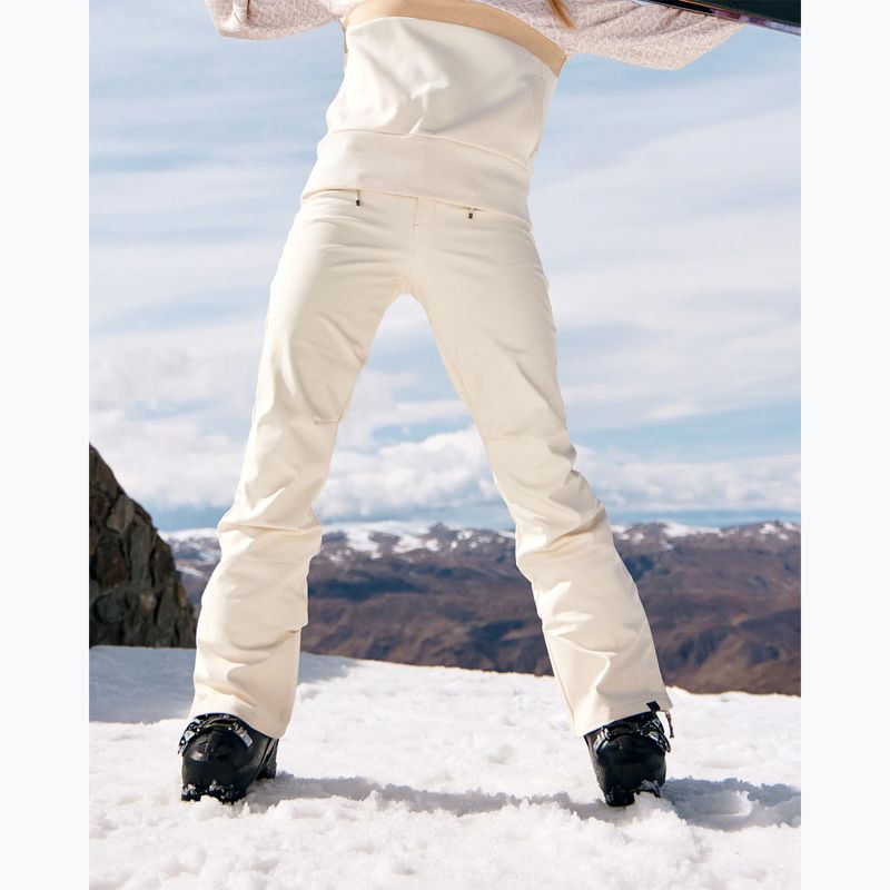 Pantaloni de snowboard pentru femei  ROXY Rising High buttercream 10