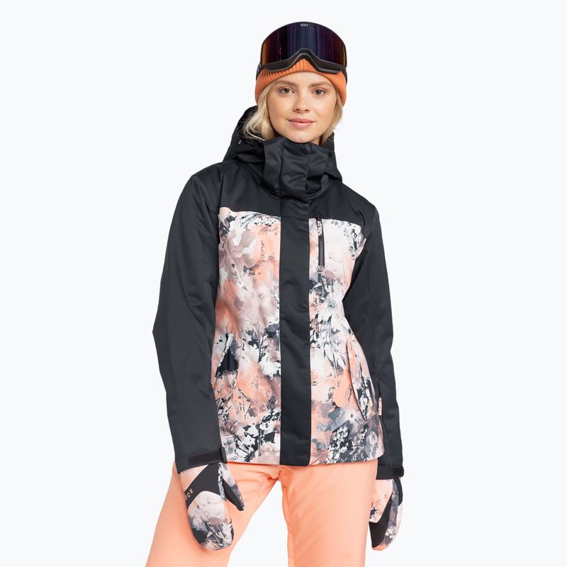 Geacă de snowboard pentru femei ROXY Roxy Jetty Block peach pink dreamy picture